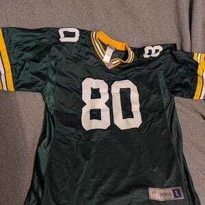 Donald Driver NFL Pro Line Vintage Green and Yellow Jersey
